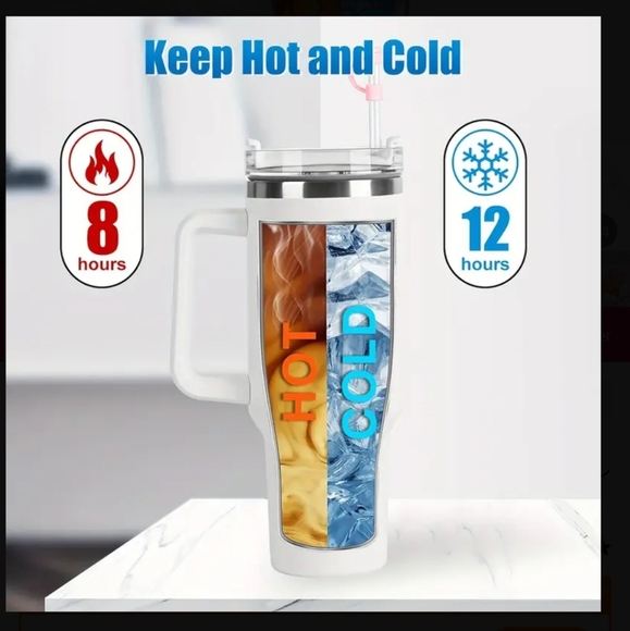 Mermaid Style Insulated Tumbler - Picture 4 of 5